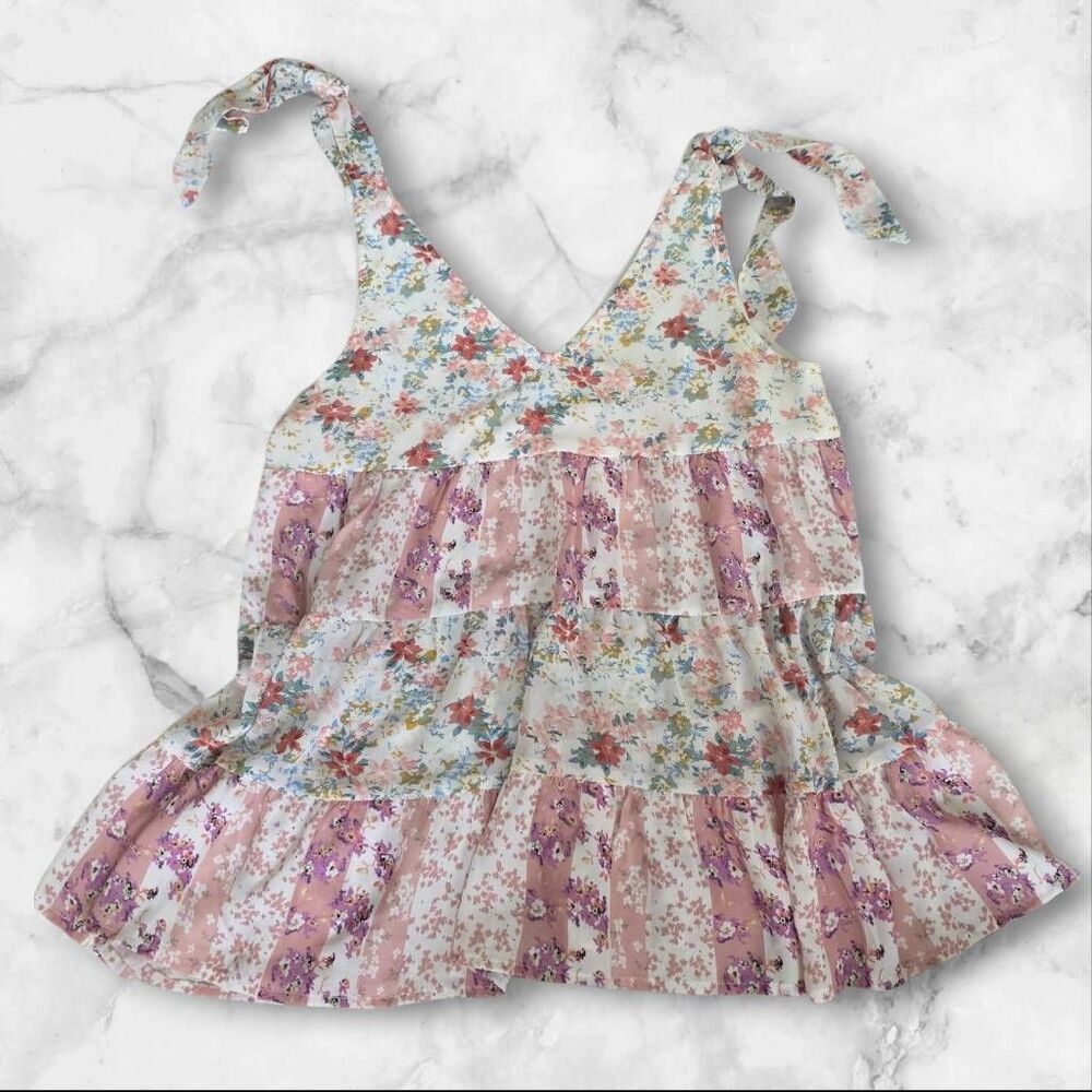 Entro Small Tank Top Floral